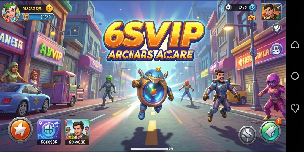 Tampilan gameplay seru dan menantang dari 6SVIP.