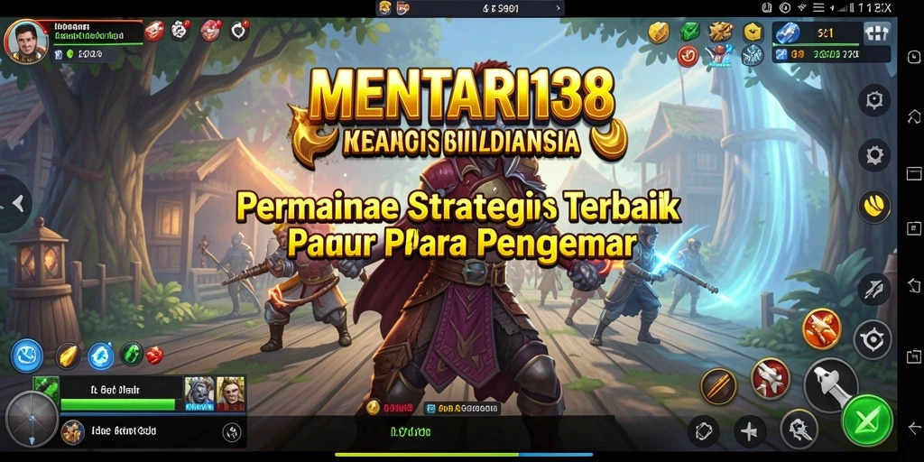 Screenshot gameplay MENTARI138 yang menunjukkan pertempuran strategis yang mendebarkan.
