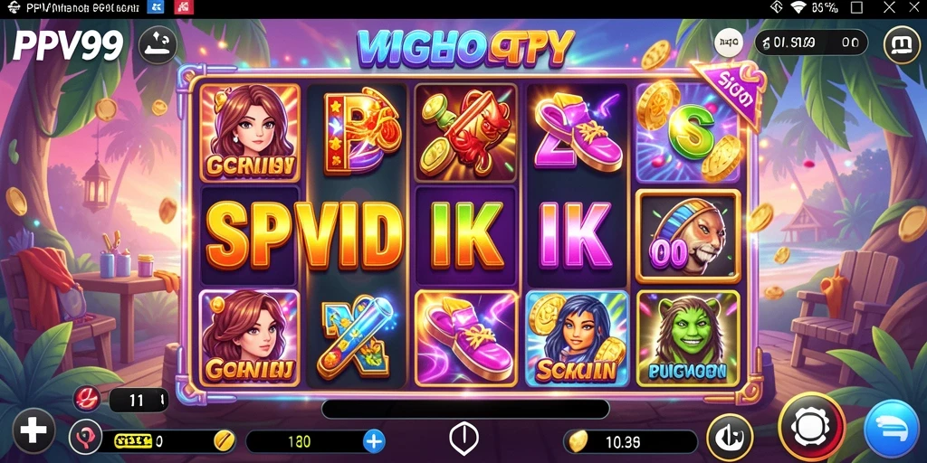 Screenshot utama gameplay PPV99 yang menunjukkan keseruan permainan Slot.