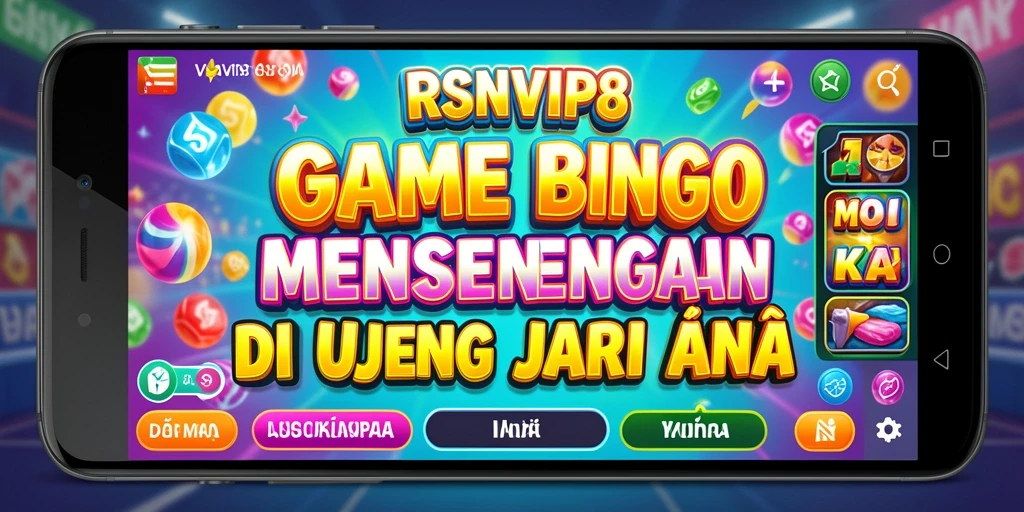 Tampilan gameplay menarik dari aplikasi Bingo RSNVIP8.